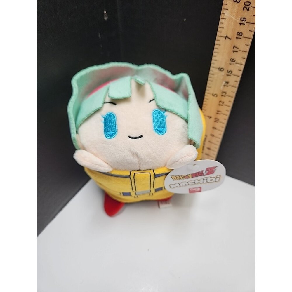 Dragon Ball Z Anime Bulma Mochibi  5 Inch Plush, NEW W/ Tag